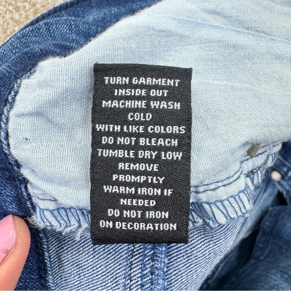 New Avenue Blue Denim Jeans Women’s size 26 A Stretch - Picture 13 of 14